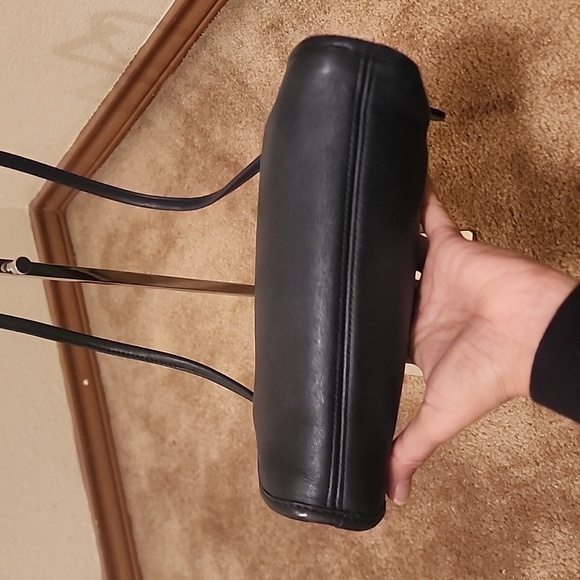 Coach Vintage Kimball Leather Half Moon Crossbody Bag - Picture 9 of 12